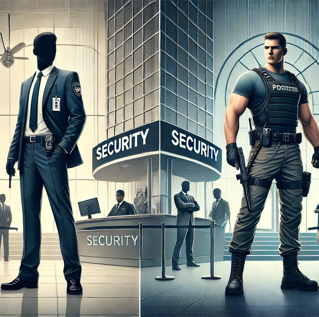 Differences Between Security Guards and Bouncers